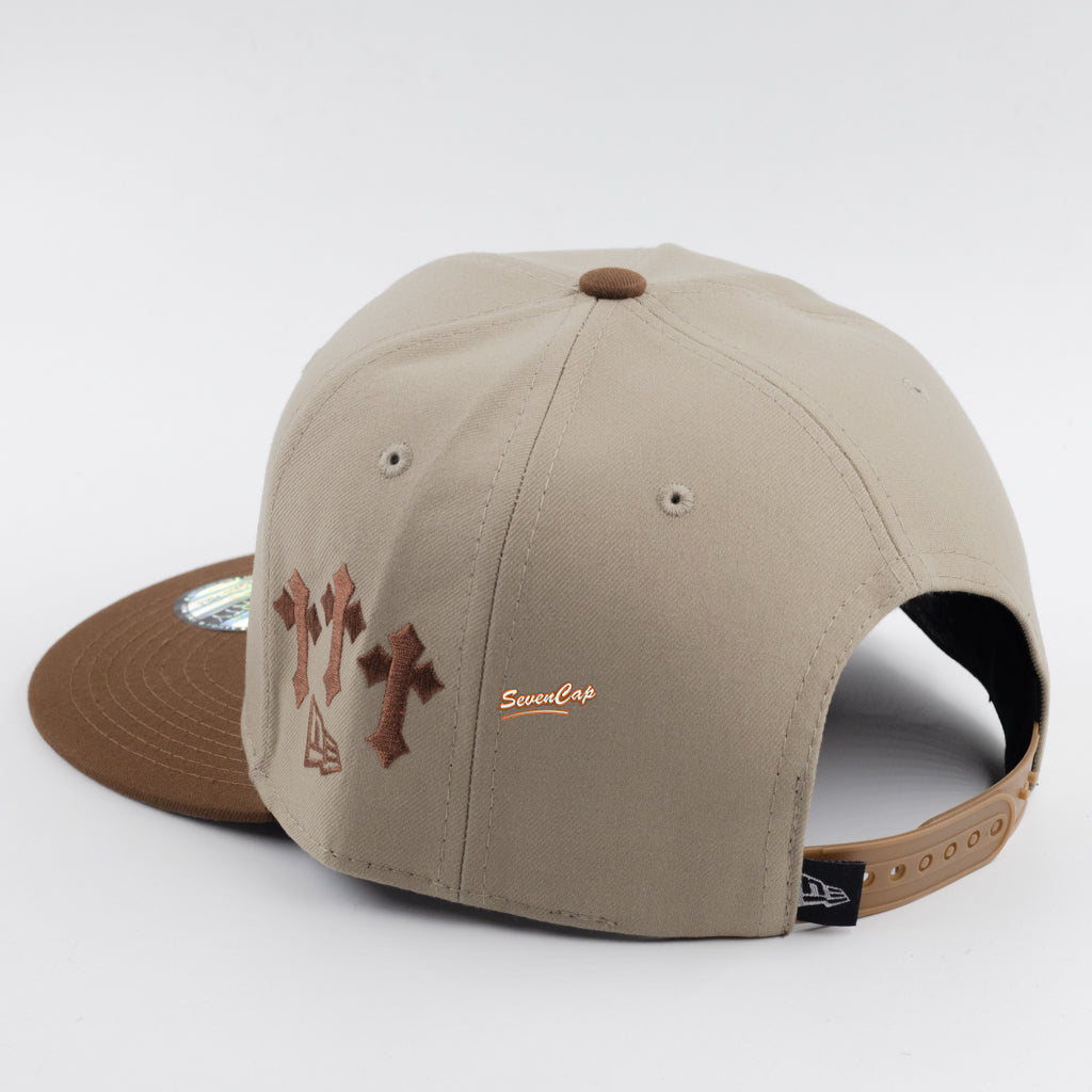 Gorras Planas Premium New York Marron