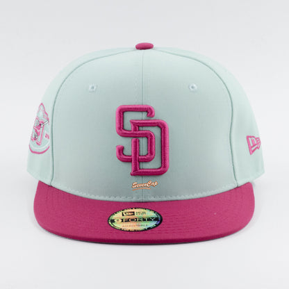 Gorras Planas Premium New York Celeste