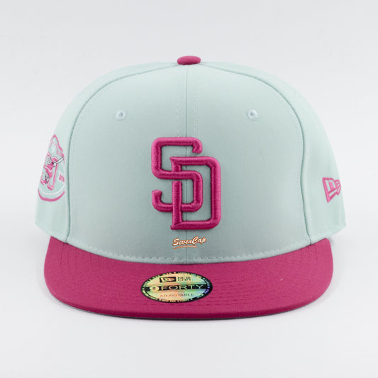 Gorras Planas Premium New York Celeste